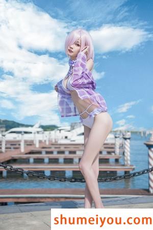 人气动漫Coser@你的负卿套图合集预览图